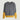 Pull col rond bicolore en laine mérinos gris moyen – Rodier