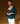 Cashmere V-neck sweater - Duck Green