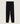 Straight cashmere pants - Black