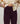 Stretch lambskin leggings - Dark purple