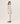 Short cable-knit cashmere sweater - White Ecru