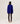 Oversized V-neck cashmere sweater - Ultramarine Blue