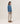 Oversized cashmere sweater - Azure Blue