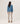 Oversized cashmere sweater - Azure Blue