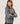 Round neck cashmere sweater - Medium Gray