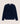 Cashmere Tunisian collar sweater - Midnight Blue