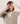 Trompe l'oeil cashmere sweater - Taupe Brown