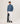 Cashmere turtleneck sweater - Blue
