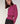 Pull col rond en laine mérinos - Fuchsia