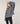 Oversized chunky heather knit sweater - Heather Gray