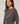 Long-sleeved draped t-shirt - Charcoal Gray