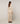 Pantalon droit en laine milano - Beige Chiné