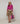 Pull col rond en laine mérinos - Fuchsia