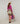 Pull col rond en laine mérinos - Fuchsia