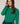 Pull col rond en laine mérinos - Vert Émeraude