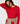 Round-neck merino wool sweater - Red