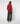 Merino wool V-neck sweater - Red