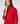 Merino wool turtleneck sweater - Red