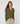 T-shirt w serek - Khaki